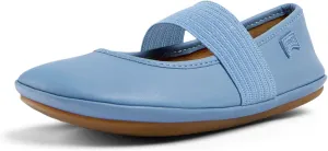 Camper Right Leather Mary Jane Flats for Girls - Ultra-Comfortable Ballerina Shoes with Comfort Footbed, Leather Lining, and Flexible Rubber Outsole