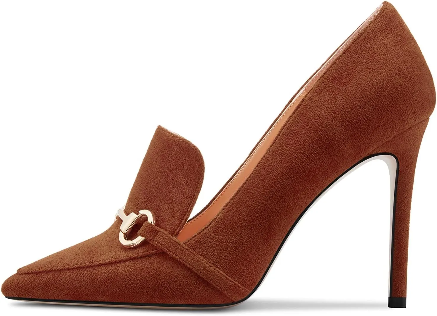 Castamere Womens High Stiletto Heel Pointed Toe Slip-on Pumps Wedding Office 3.9 Inches Heels