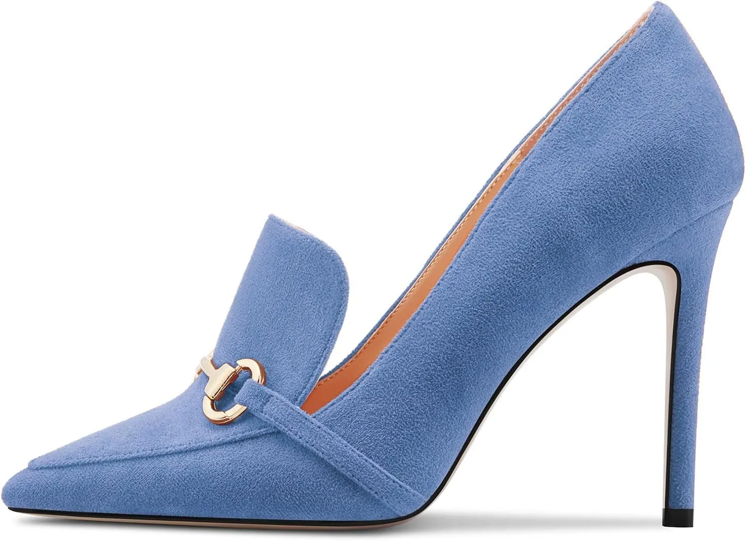 Castamere Womens High Stiletto Heel Pointed Toe Slip-on Pumps Wedding Office 3.9 Inches Heels