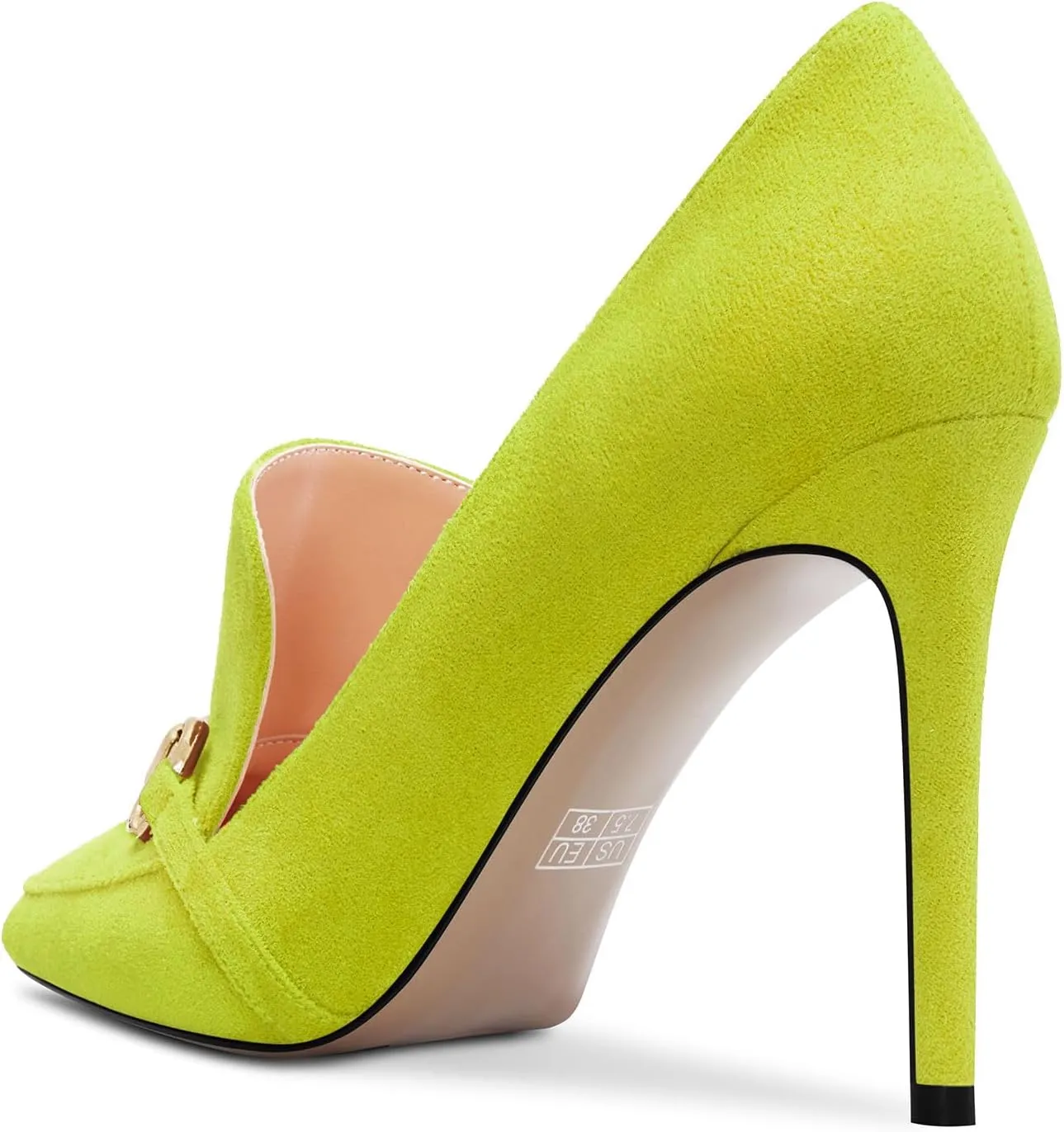 Castamere Womens High Stiletto Heel Pointed Toe Slip-on Pumps Wedding Office 3.9 Inches Heels