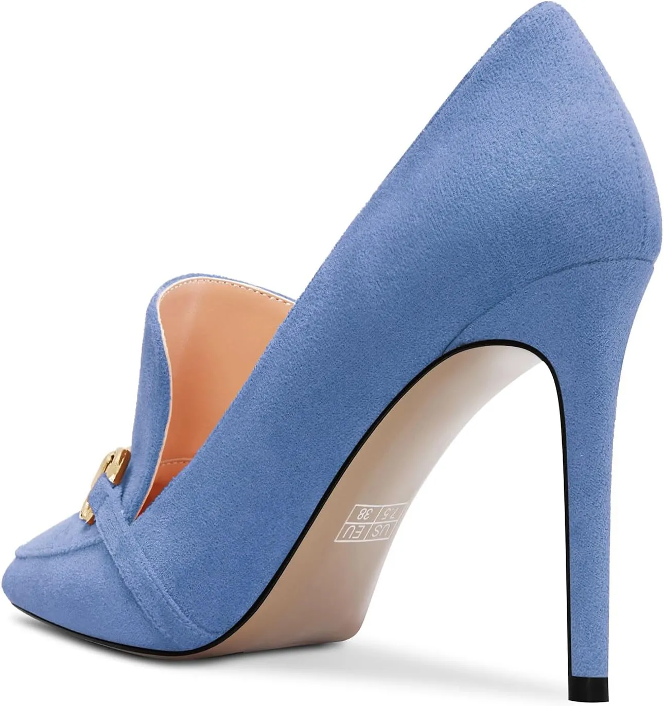 Castamere Womens High Stiletto Heel Pointed Toe Slip-on Pumps Wedding Office 3.9 Inches Heels