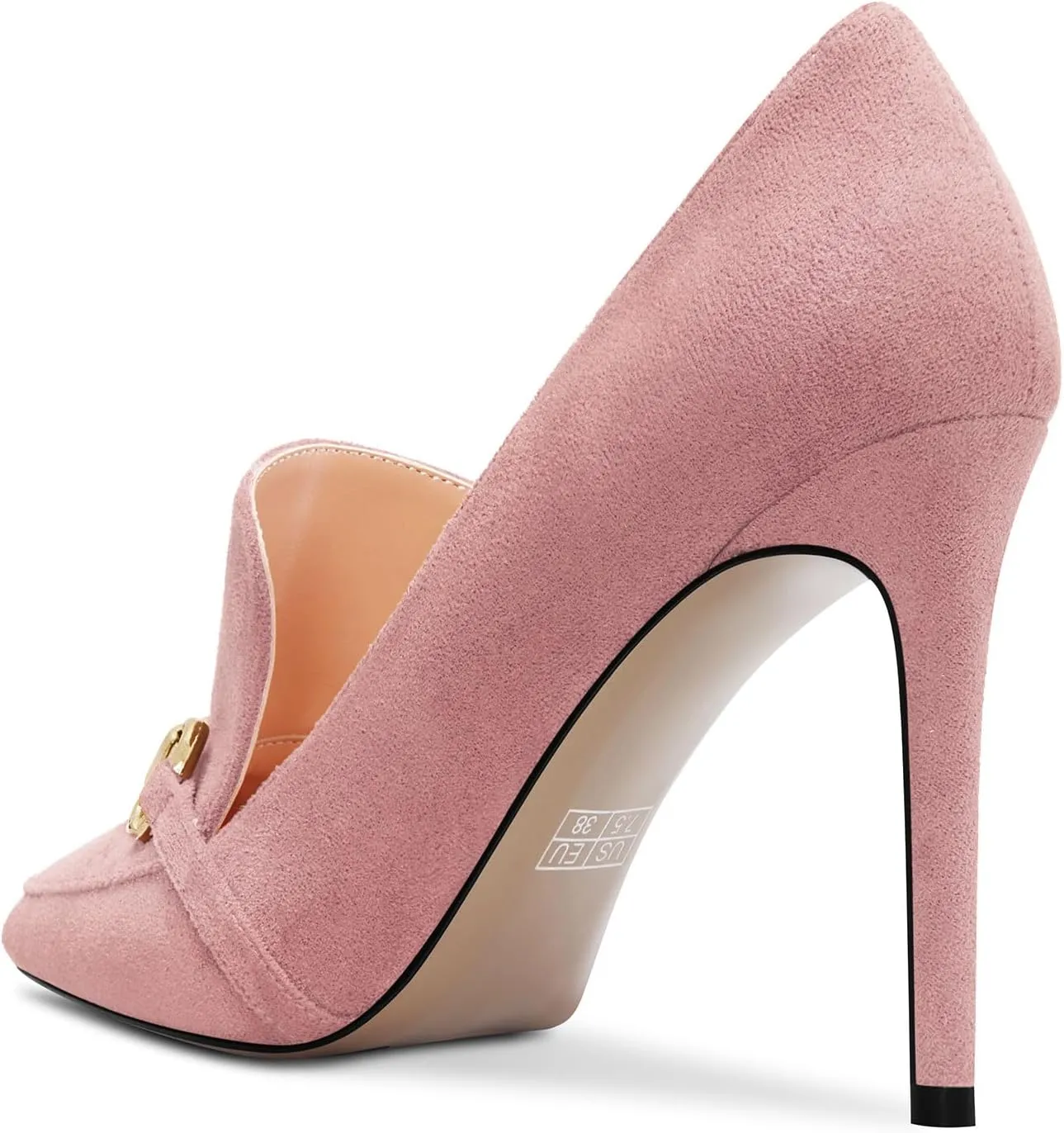 Castamere Womens High Stiletto Heel Pointed Toe Slip-on Pumps Wedding Office 3.9 Inches Heels