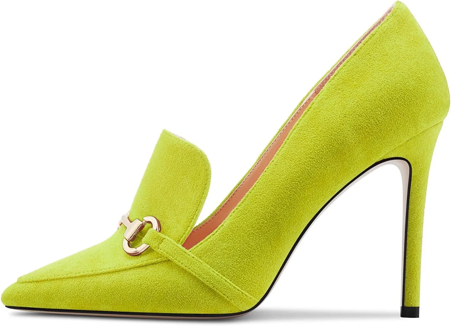 Castamere Womens High Stiletto Heel Pointed Toe Slip-on Pumps Wedding Office 3.9 Inches Heels