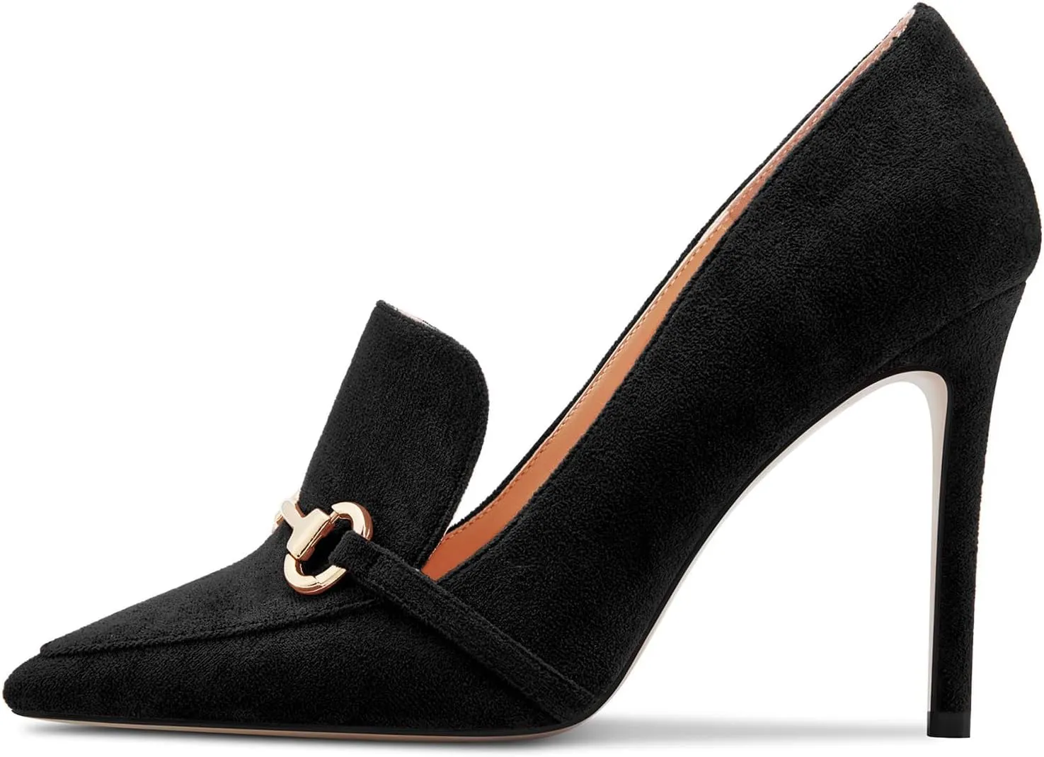 Castamere Womens High Stiletto Heel Pointed Toe Slip-on Pumps Wedding Office 3.9 Inches Heels