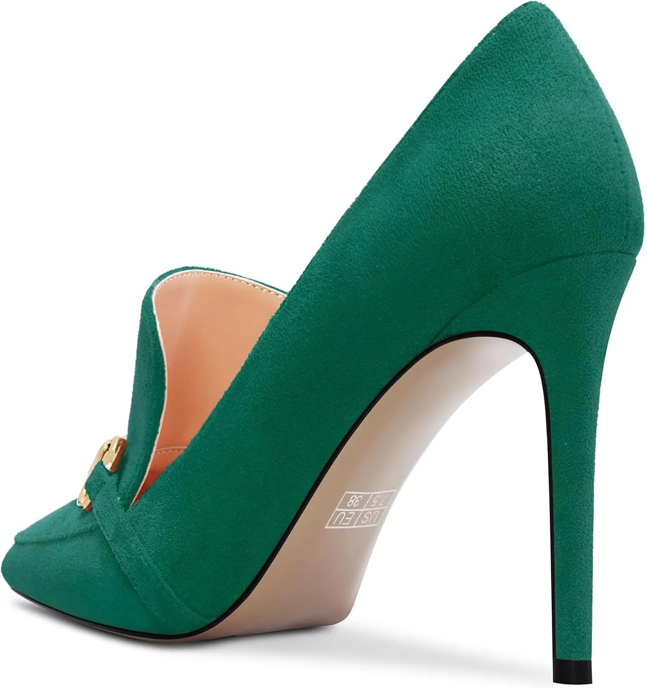 Castamere Womens High Stiletto Heel Pointed Toe Slip-on Pumps Wedding Office 3.9 Inches Heels