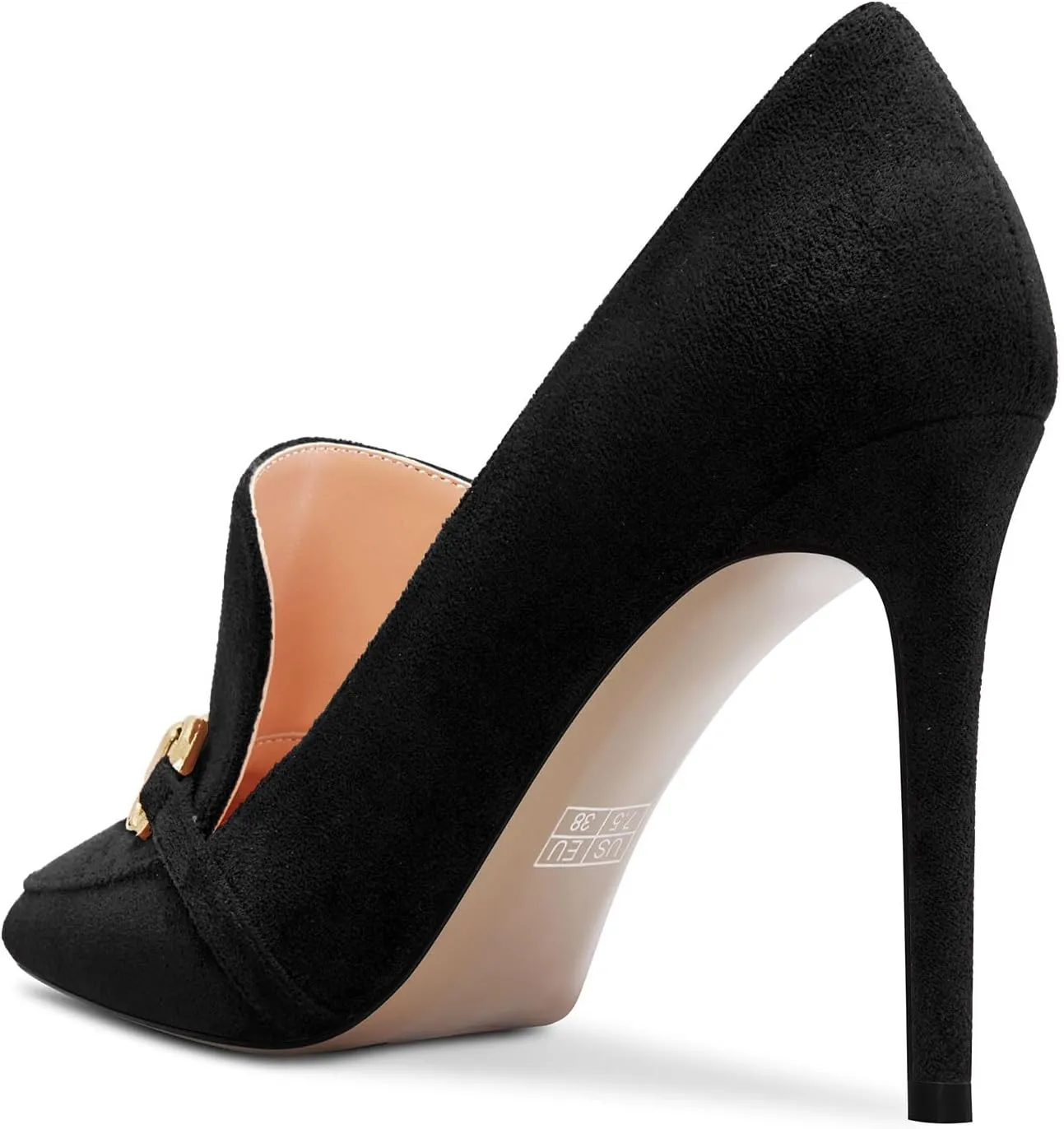 Castamere Womens High Stiletto Heel Pointed Toe Slip-on Pumps Wedding Office 3.9 Inches Heels
