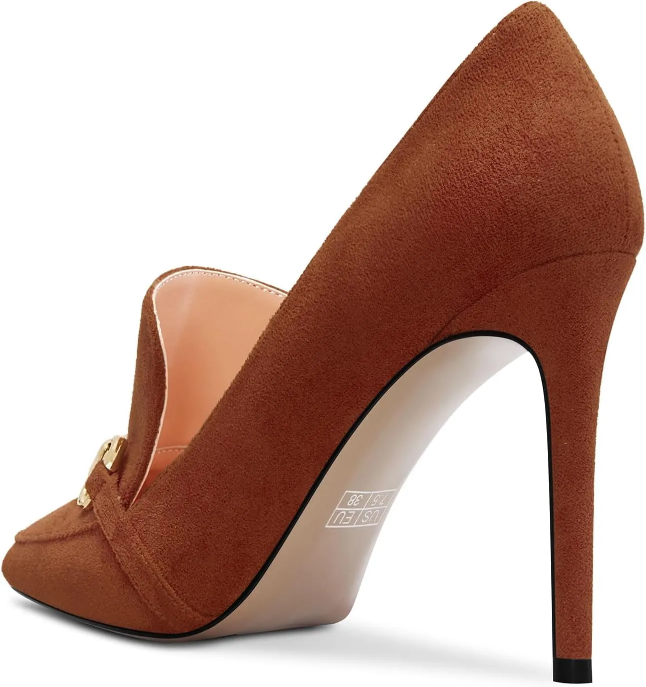 Castamere Womens High Stiletto Heel Pointed Toe Slip-on Pumps Wedding Office 3.9 Inches Heels