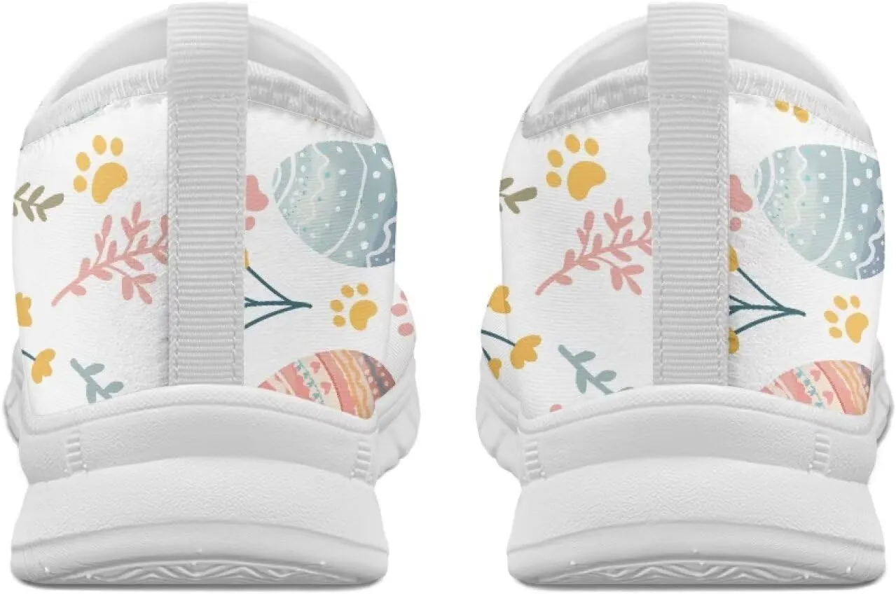 Casual Sneakers for Women Trendy Slip On Walking Shoes Comfy Work Shoes
