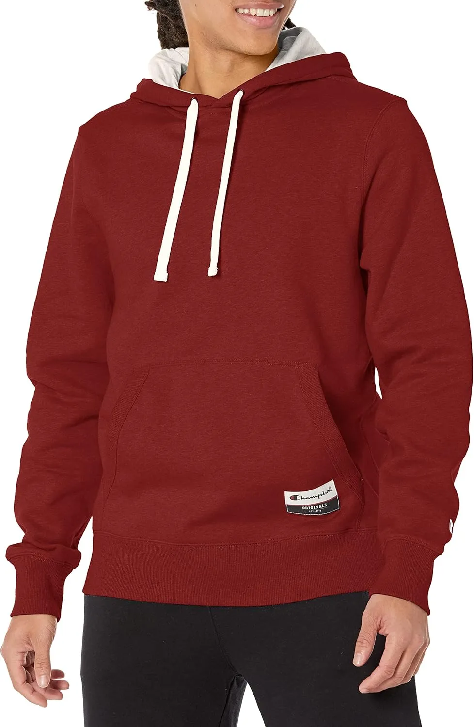Champion Men's Authentic Originals Sueded Pullover Hoodie