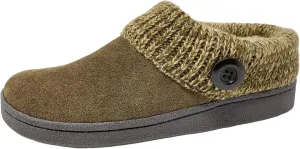Clarks Angelina Women's Knitted Collar Clog Slipper