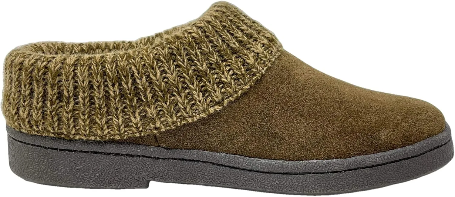 Clarks Angelina Women's Knitted Collar Clog Slipper