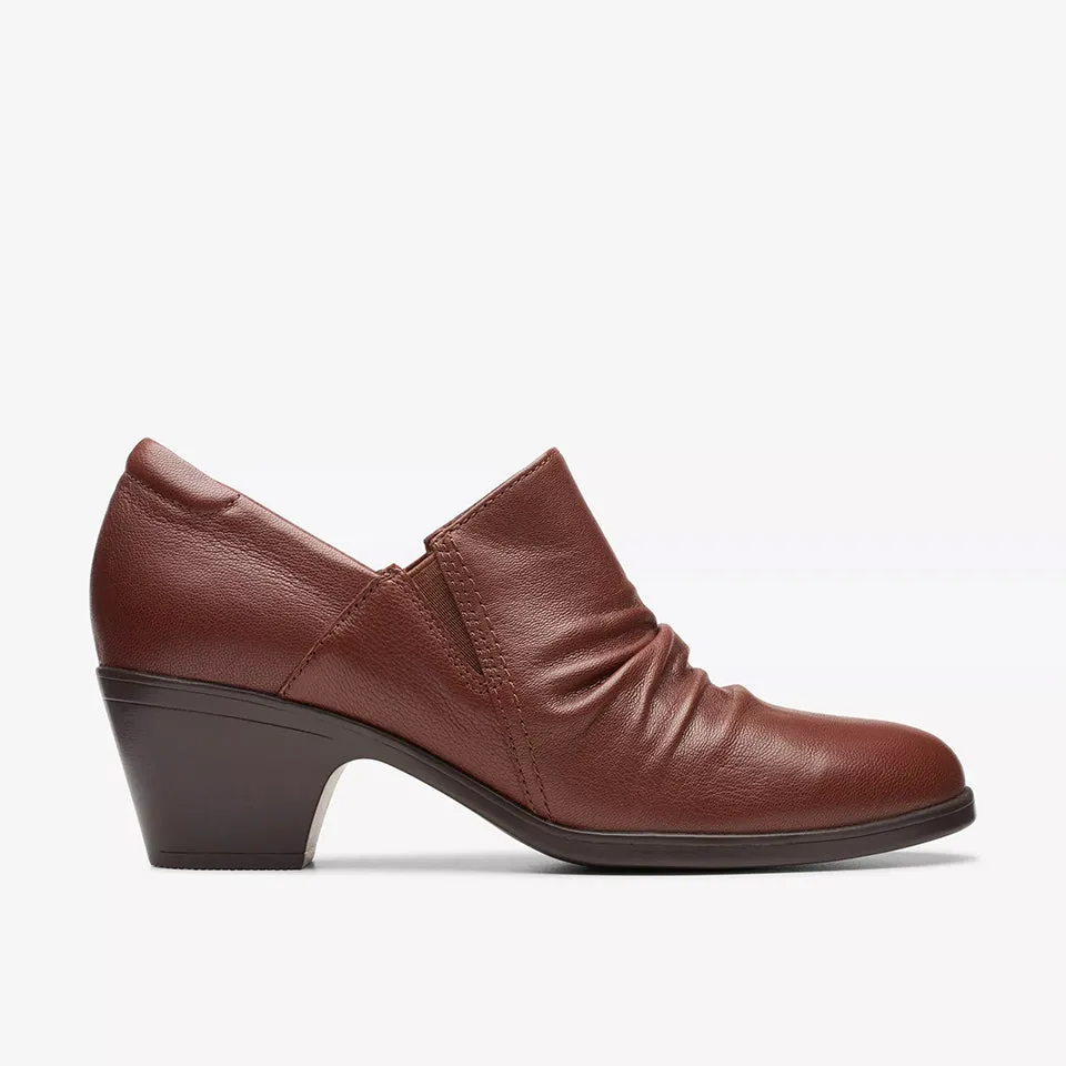 Clarks Women's Emily2 Cove British Tan Leather 26175030