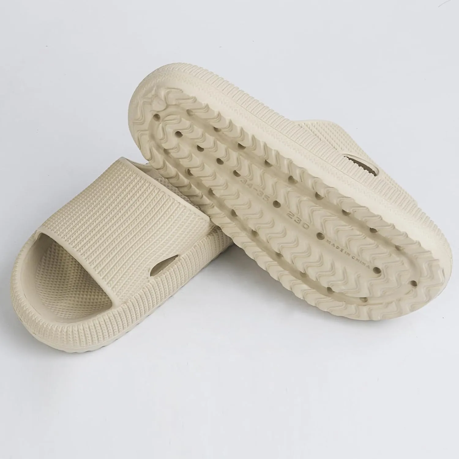 Cloud Slides for Kids, Non-Slip Slipper, Quick Drying Sandals for Boys and Girls, Home Shower Bathroom Beach Shoes for Toddler
