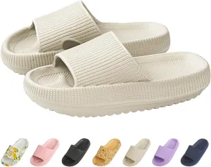 Cloud Slides for Kids, Non-Slip Slipper, Quick Drying Sandals for Boys and Girls, Home Shower Bathroom Beach Shoes for Toddler
