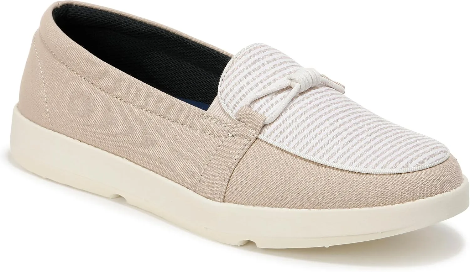 Co Women's Fom Gia Boat Shoes Taupe Stripe 9