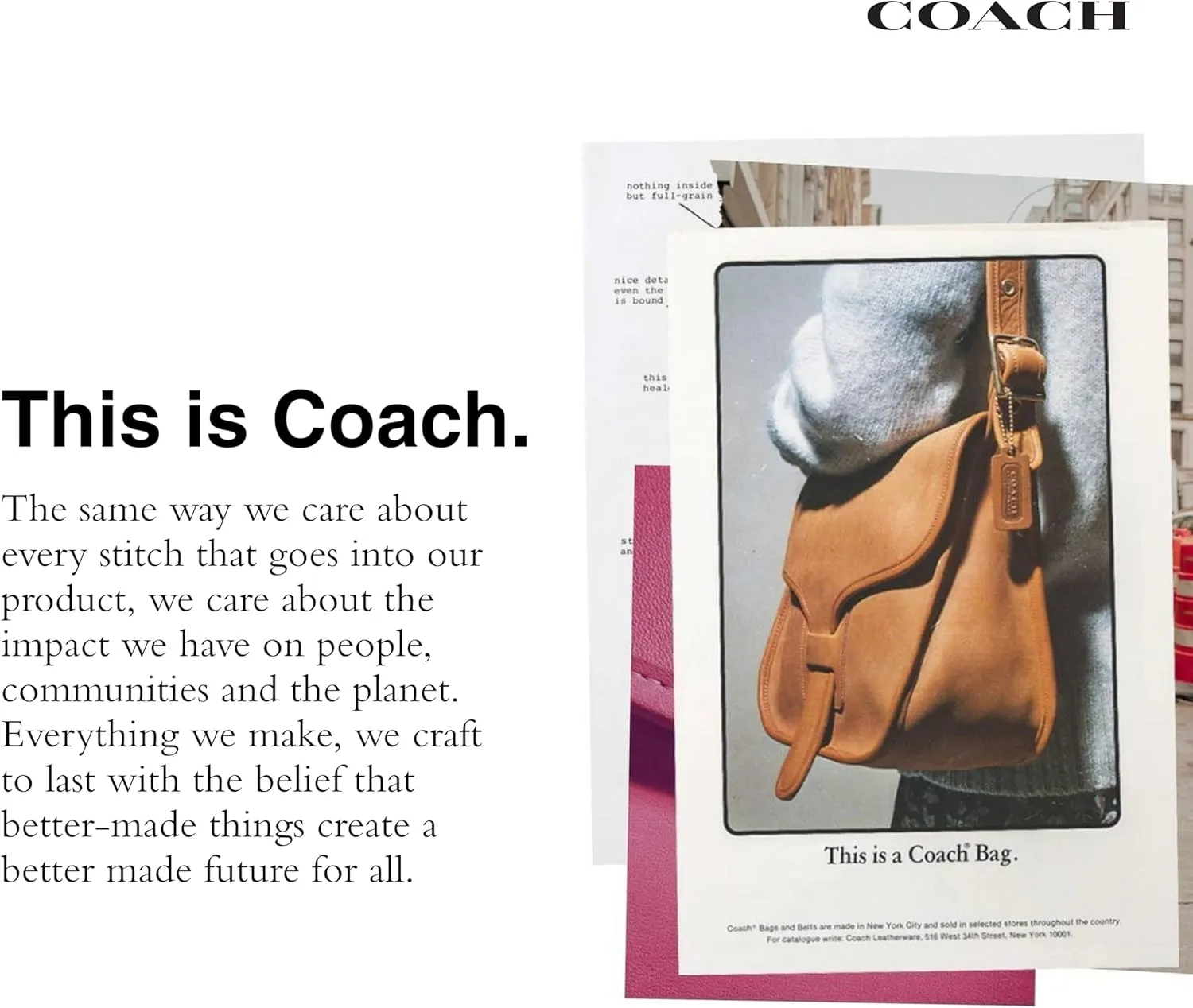 Coach Men's League Belt Bag