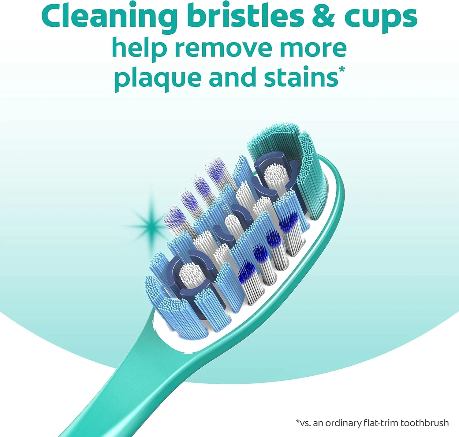 Colgate 360 Whole Mouth Toothbrush, Adult Soft Toothbrush With Tapered Bristles, Features Tongue Cleaner and Ergonomic Handle, Helps Whiten Teeth and Removes Bacteria, 4 Pack