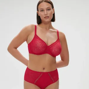 Comete Seamless Flat Lace Bra