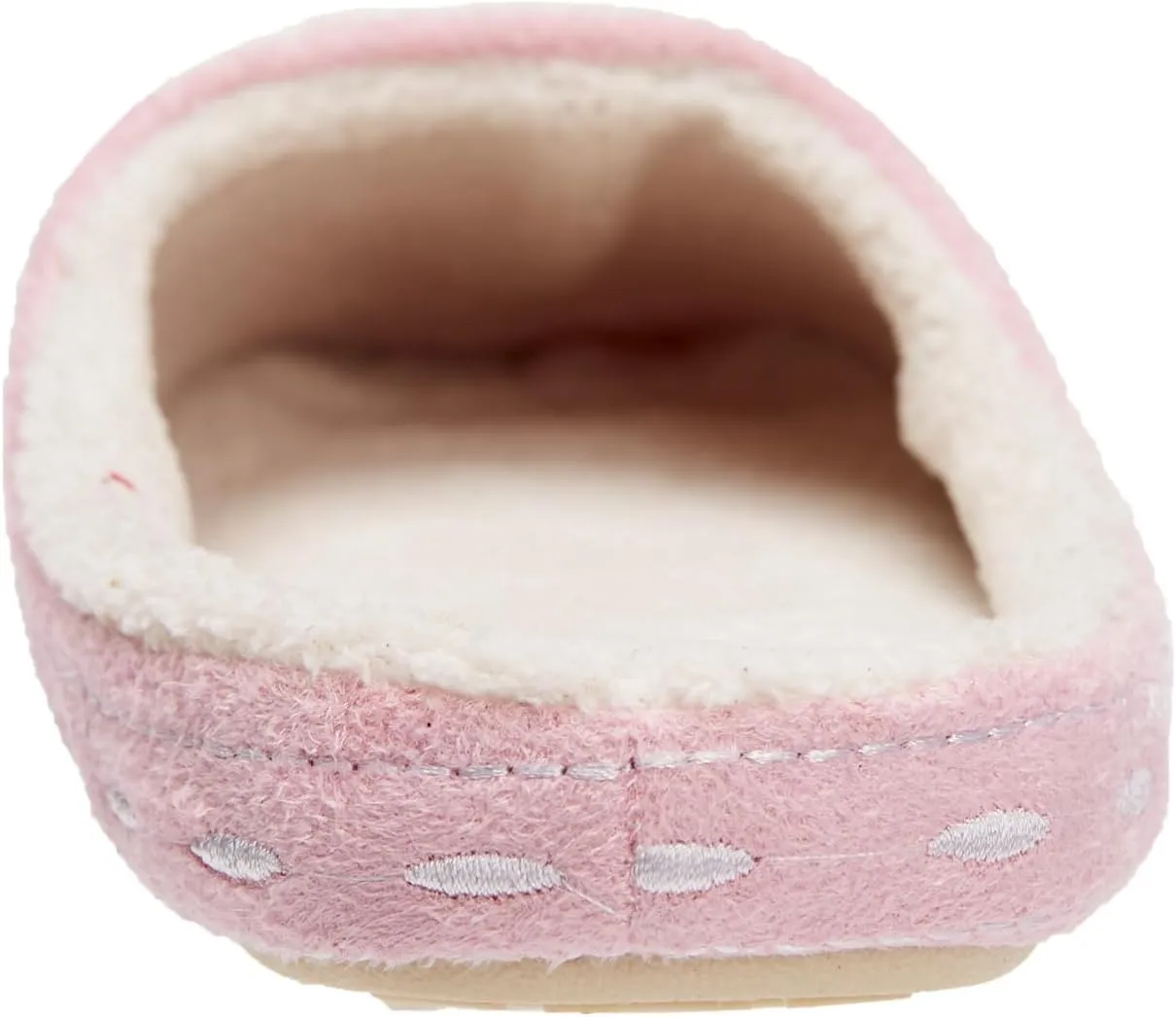 Comfortview Women's Wide Width Stitched Clog Slipper