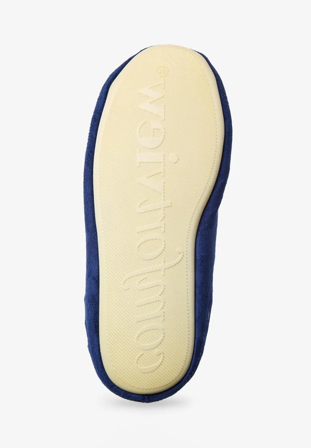 Comfortview Women's Wide Width Stitched Clog Slipper