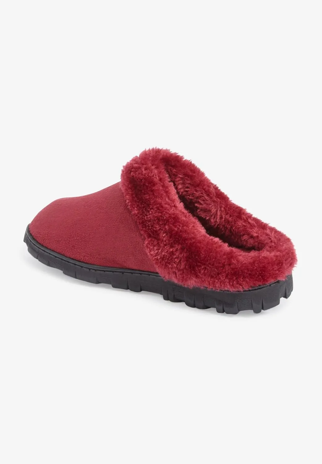 Comfortview Women's Wide Width The Andy Clog Slipper