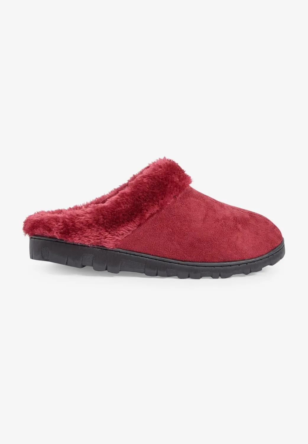 Comfortview Women's Wide Width The Andy Clog Slipper