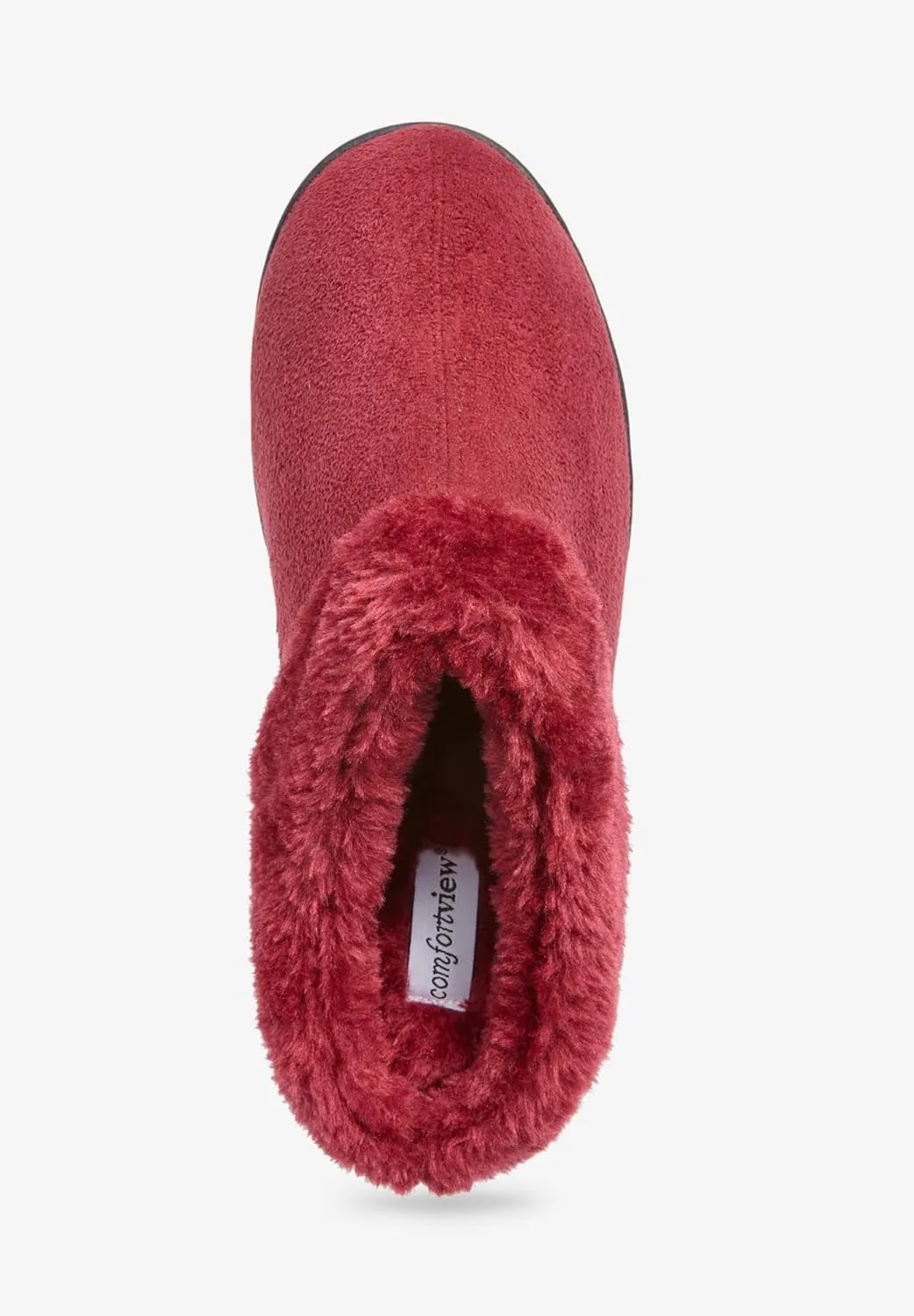Comfortview Women's Wide Width The Andy Clog Slipper
