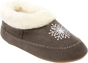 Comfortview Women's Wide Width The Snowflake Slipper Slippers
