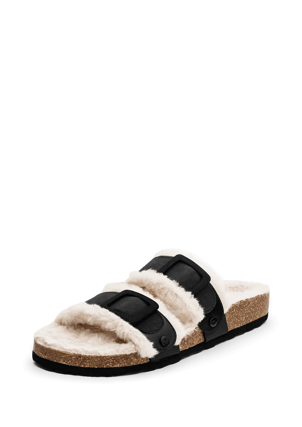 Comfy Classic - Casual Cork Fur Black