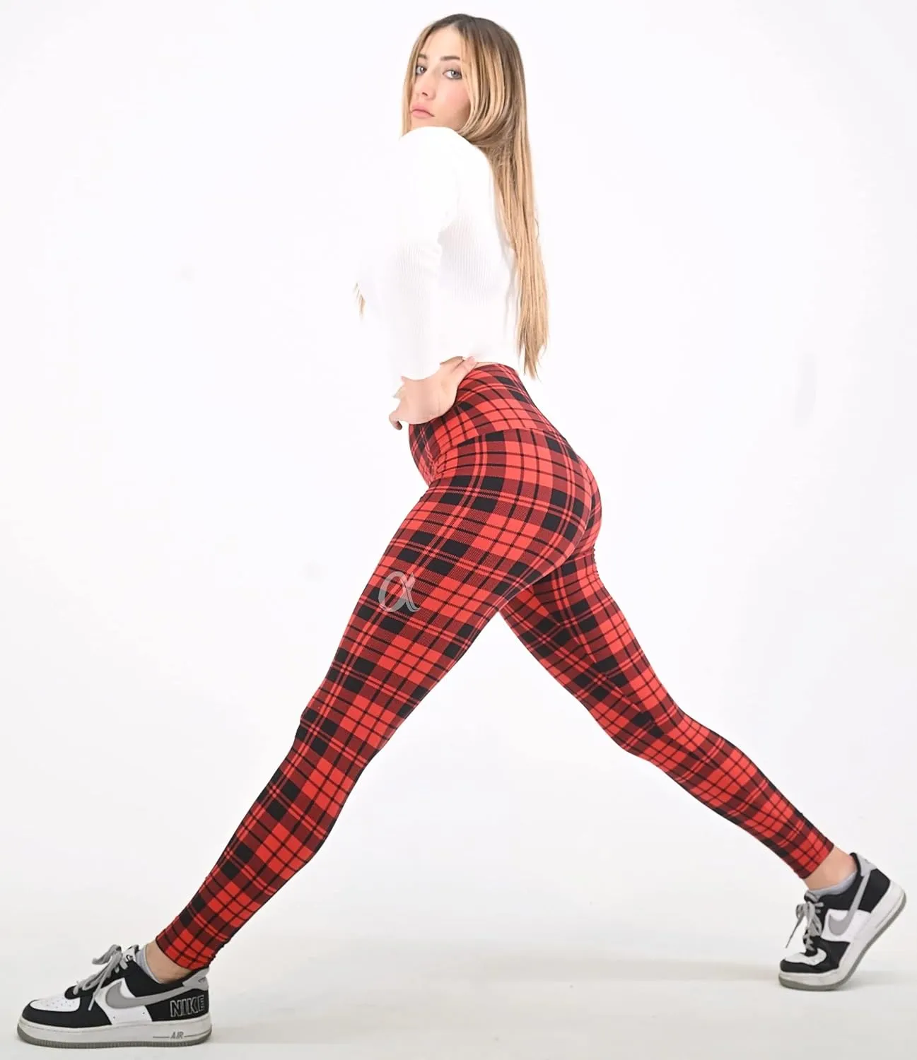 COMFY FOREVER Leggings for Women W/5' High Waist Tummy Control Ankle Length Pants Bundles