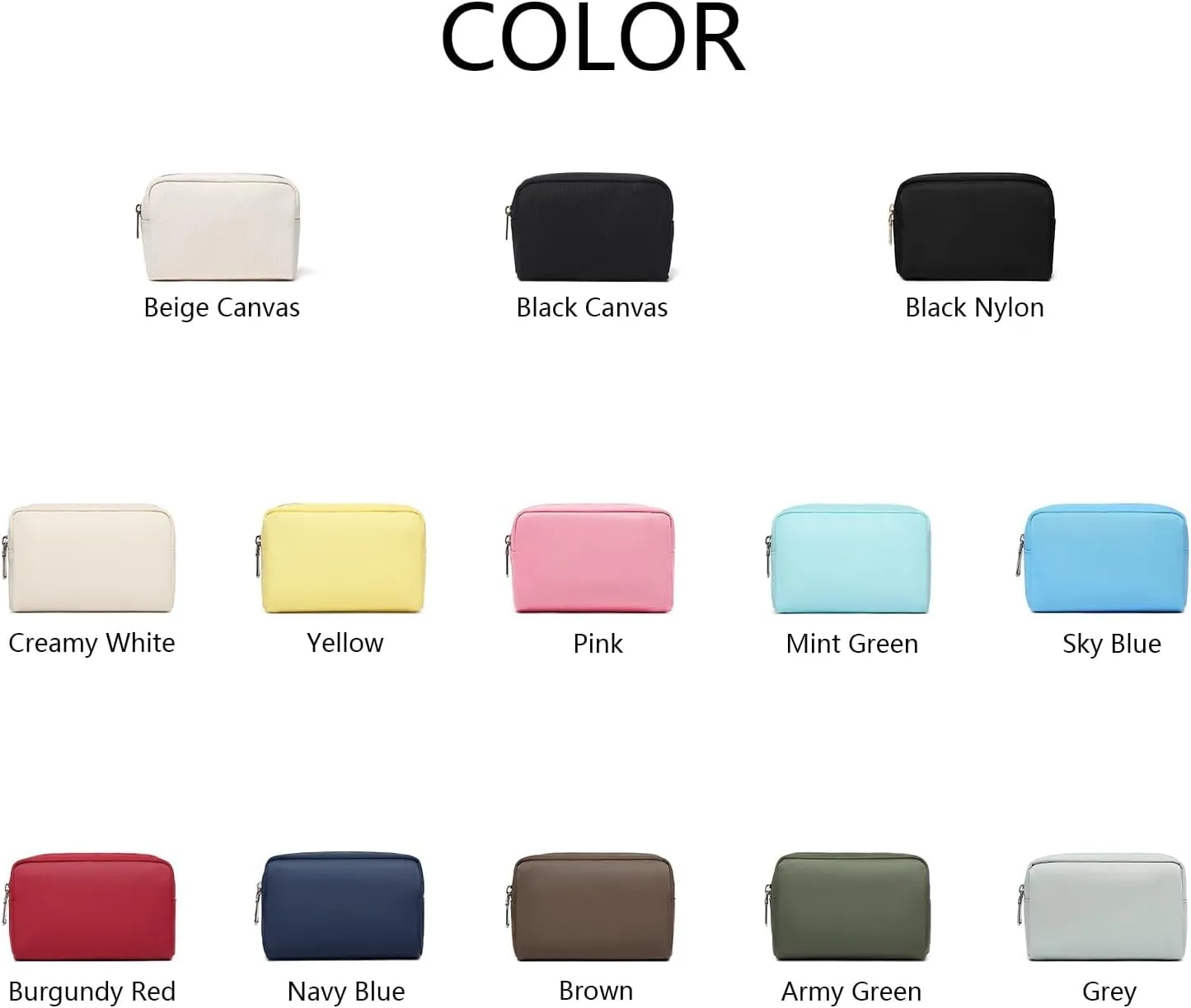 Cosmetic Bags Sleek and Versatile Carryalls for Your Beauty Essentials