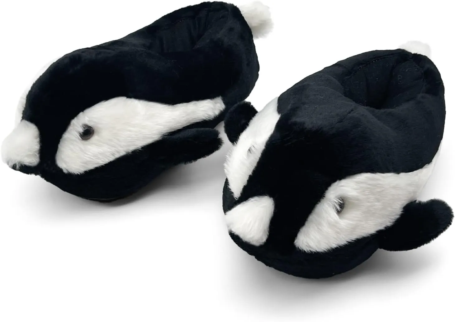Cute Penguin Animal Slippers Adult Furry House Slipper Soft Warm Cartoon Slippers Indoor Bedroom Shoes for Women Men