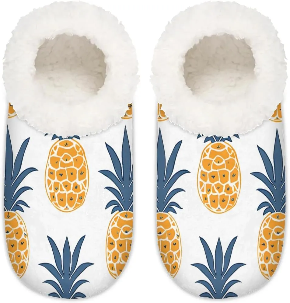 Cute Rabbits Flowers Soft Home Slippers for Women Lightweight Men's House Shoes Women's Slippers