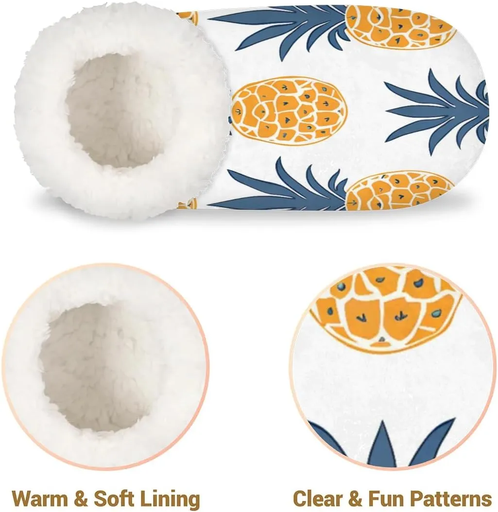 Cute Rabbits Flowers Soft Home Slippers for Women Lightweight Men's House Shoes Women's Slippers