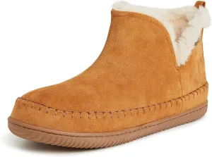 Dearfoams Men's Alpine Brixen Indoor/Outdoor Memory Foam Comfort Boot