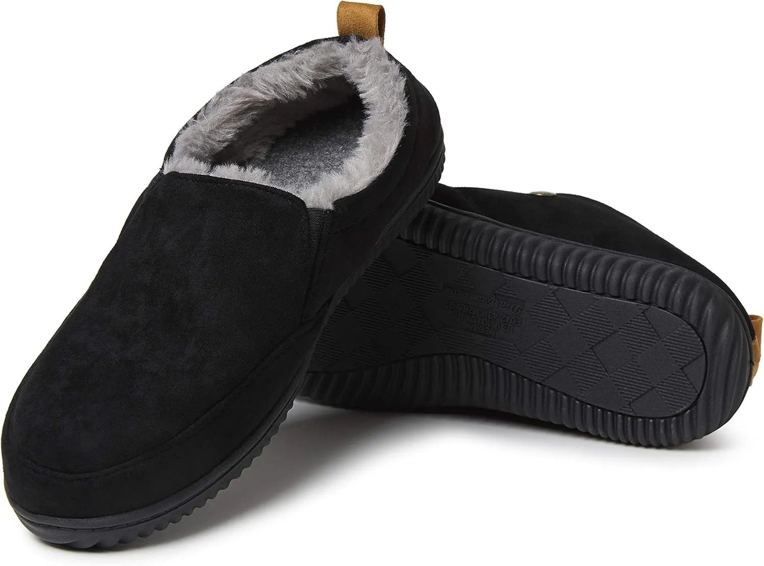 Dearfoams Men's Alpine Zurich Closed Back Slipper