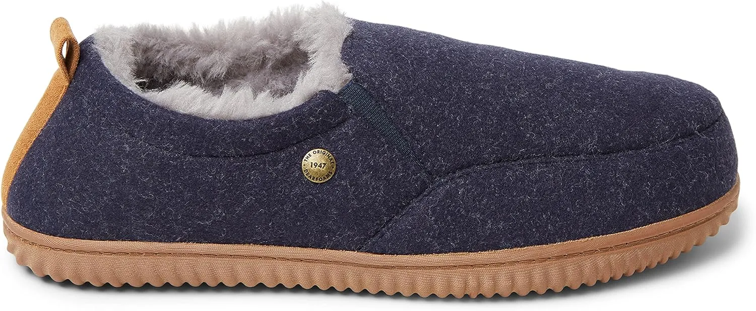 Dearfoams Men's Alpine Zurich Closed Back Slipper