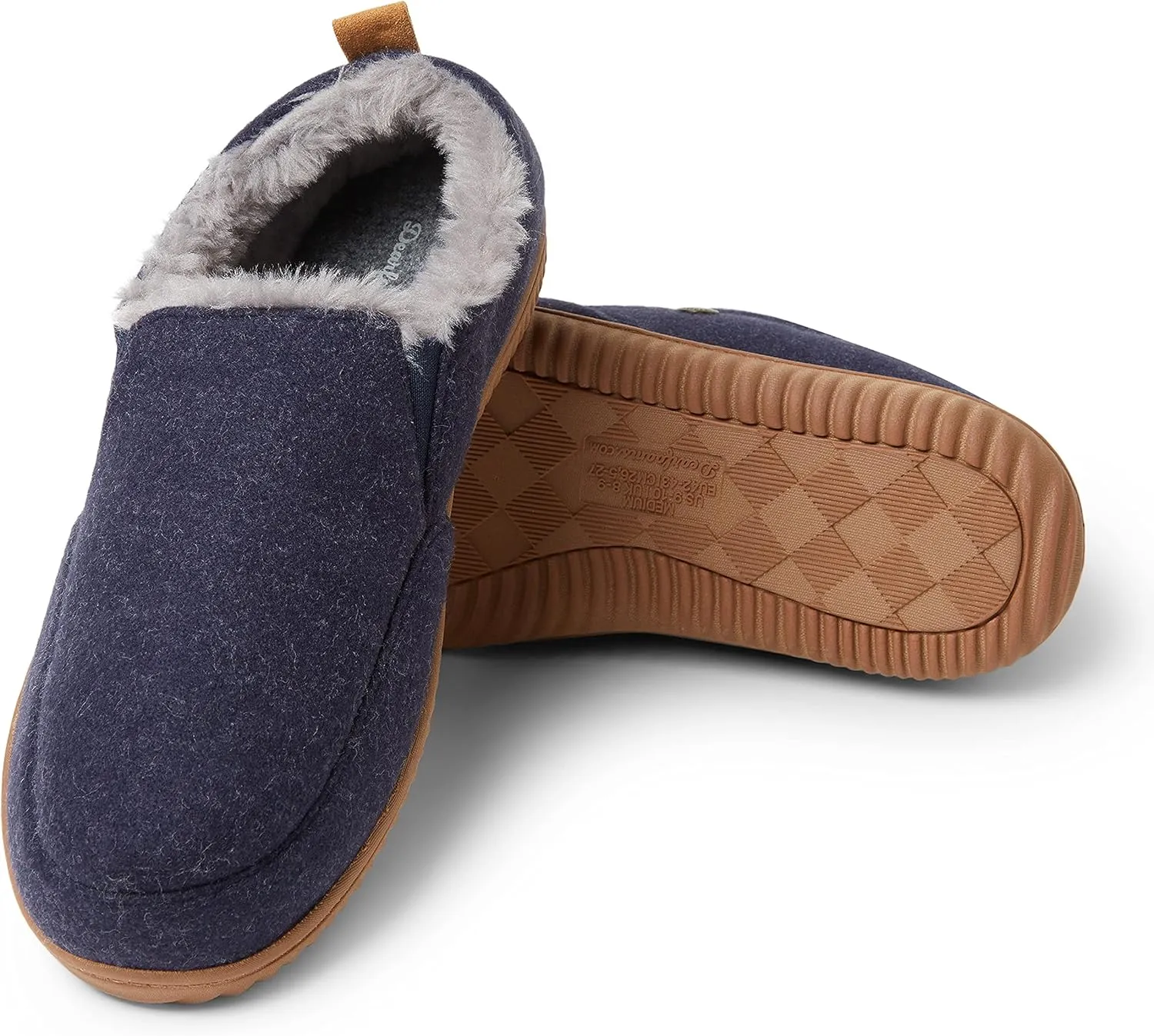 Dearfoams Men's Alpine Zurich Closed Back Slipper