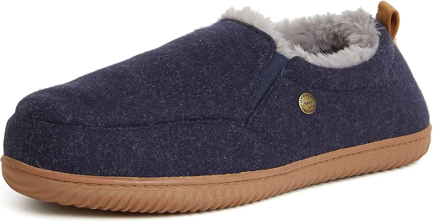 Dearfoams Men's Alpine Zurich Closed Back Slipper