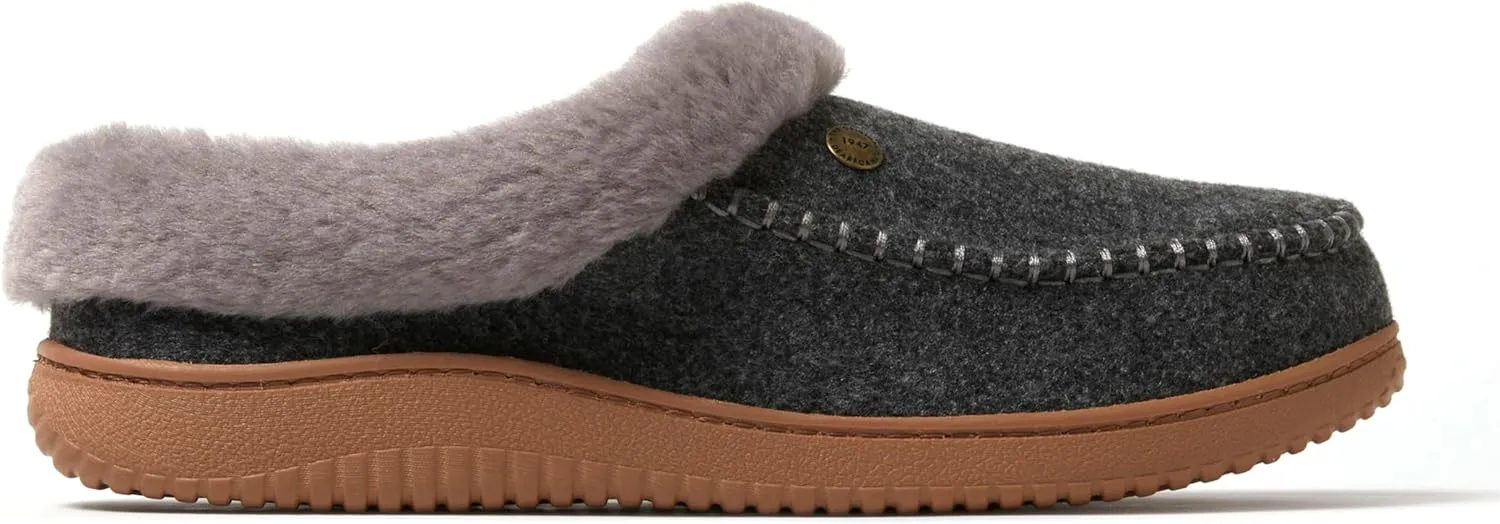 Dearfoams Men's Baro Indoor/Outdoor Memory Foam Clog Slipper
