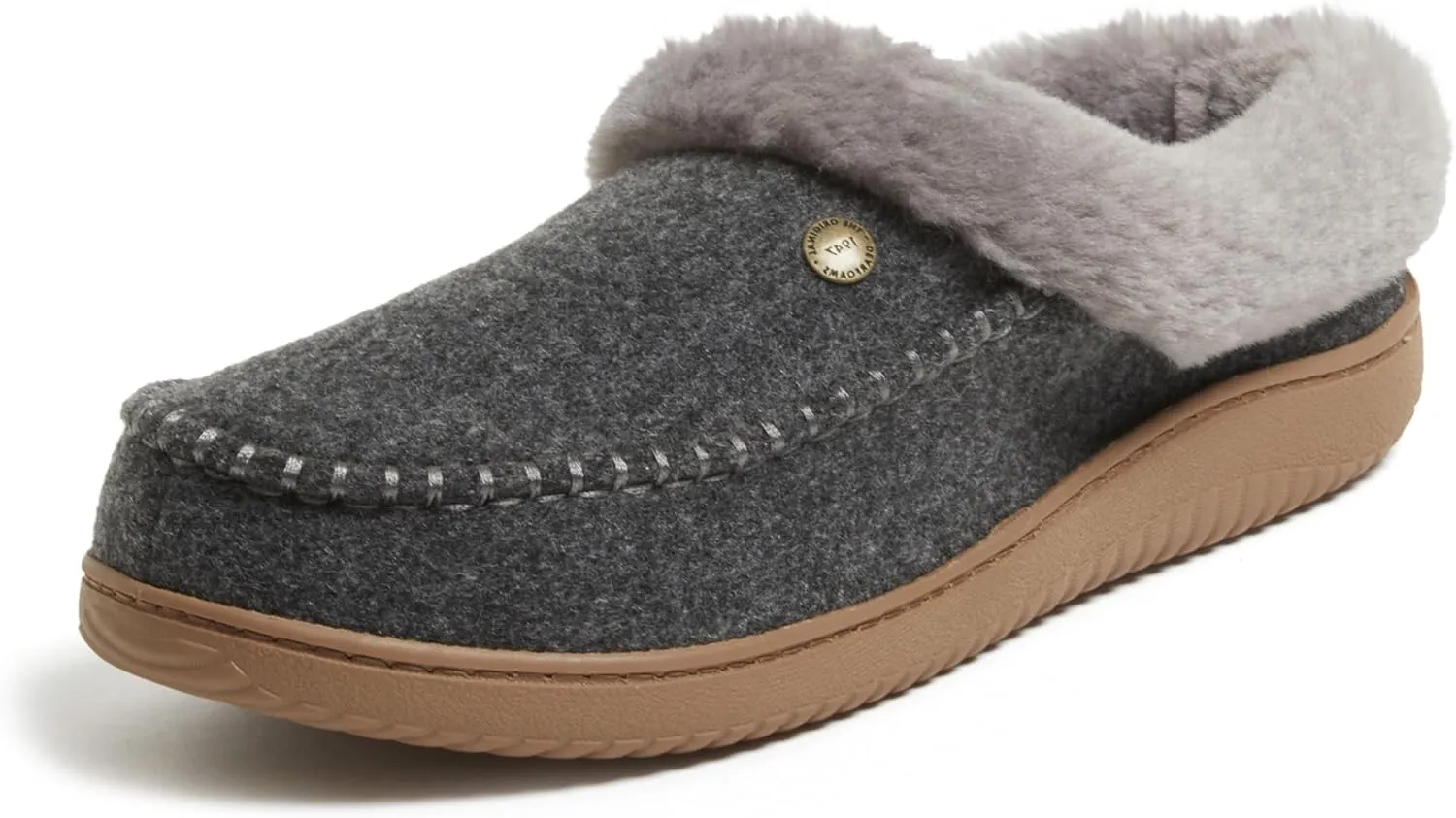Dearfoams Men's Baro Indoor/Outdoor Memory Foam Clog Slipper