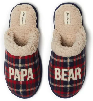 Dearfoams Men's Papa Bear Slipper