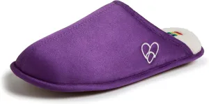 Dearfoams Women's Celebrates Pride Scuff with Inclusive Sizing Slipper
