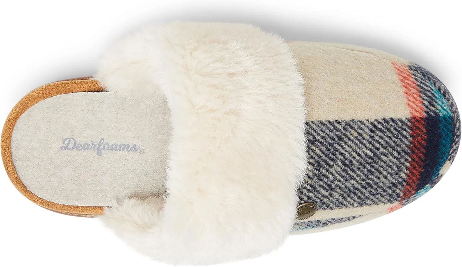 Dearfoams Women's Geneva Closed Toe Scuff Slipper