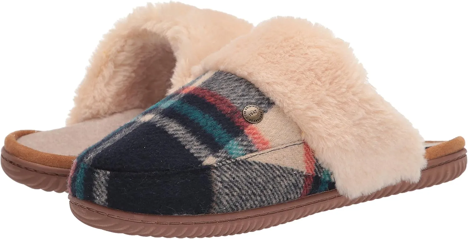 Dearfoams Women's Geneva Closed Toe Scuff Slipper