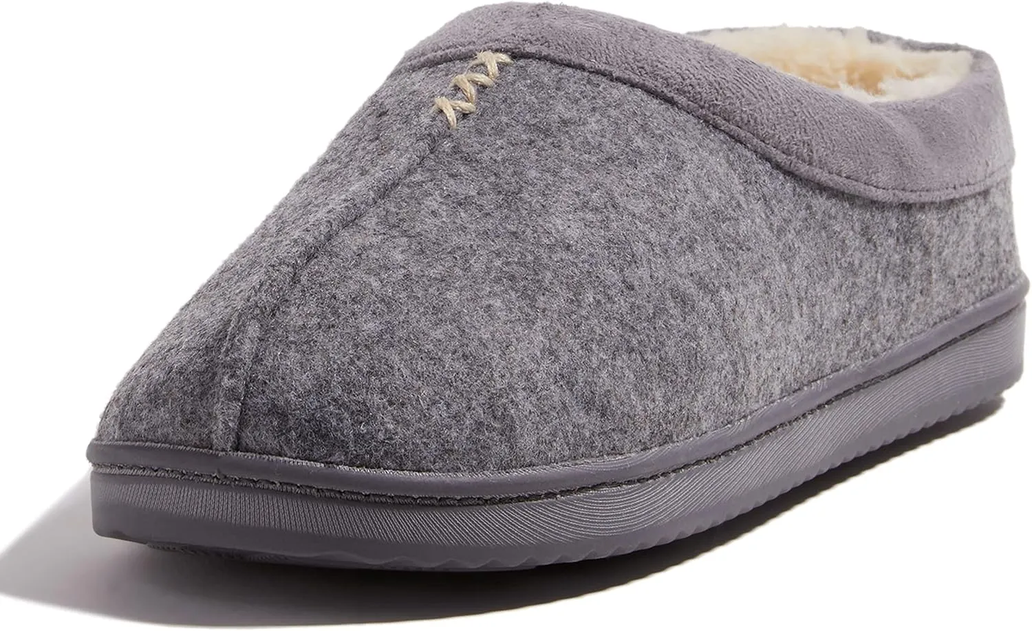 Dearfoams Women's Wren High Vamp Clog Indoor/Outdoor Memory Foam Slipper