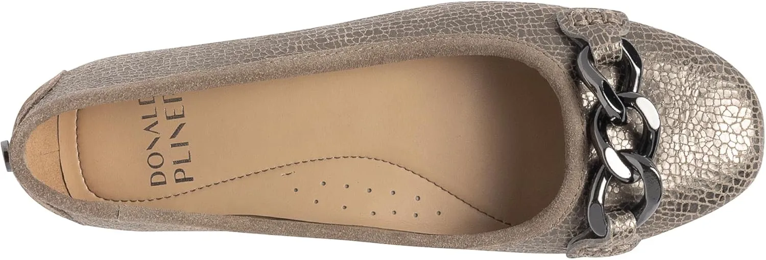 Donald Pliner Women's Raya Ballet, Luxury, Slip-On Shoes, Women’s Flats, Comfortable & Stylish, Casual, Work, Ballet Flats