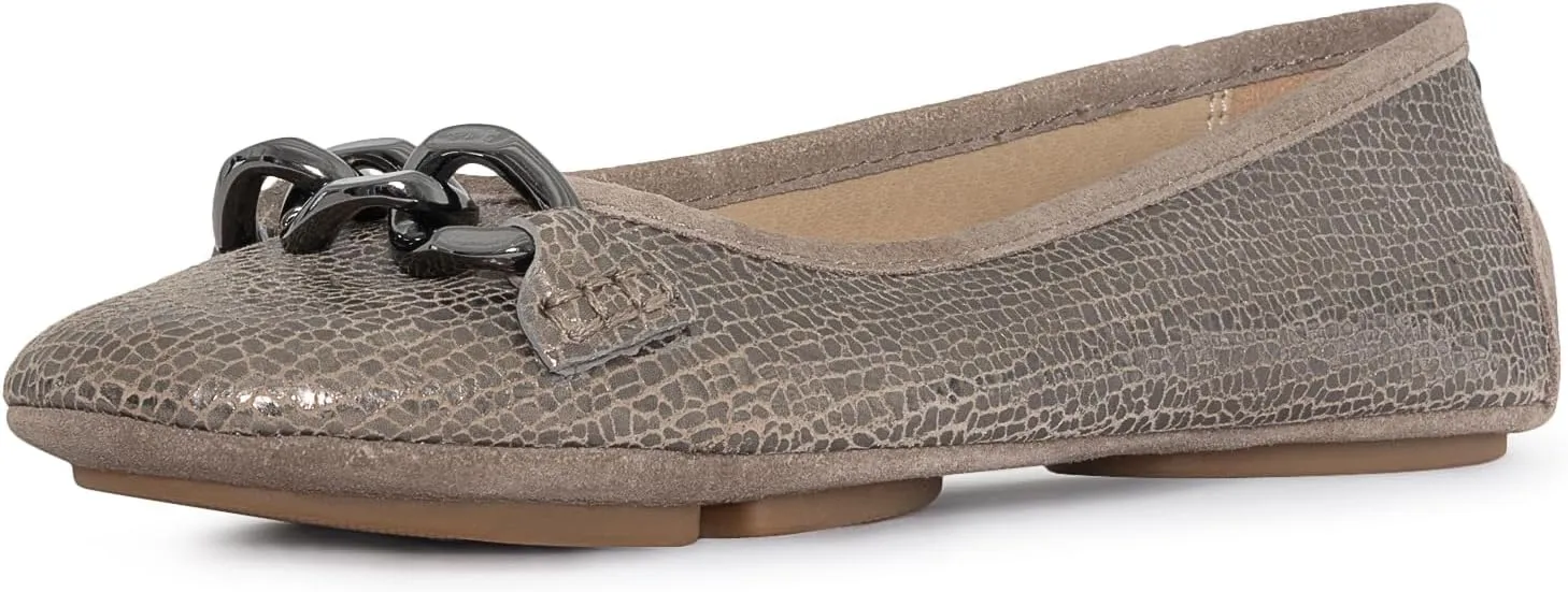 Donald Pliner Women's Raya Ballet, Luxury, Slip-On Shoes, Women’s Flats, Comfortable & Stylish, Casual, Work, Ballet Flats