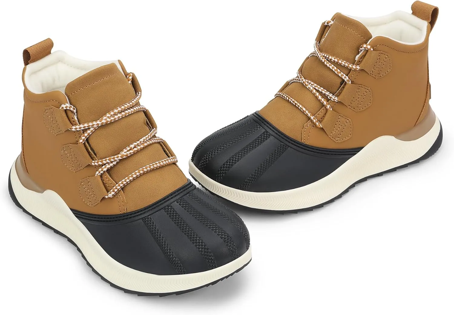 DREAM PAIRS Ankle Winter Boots for Women Waterproof Lace Up Anti-Slip Warm Snow Booties Fashion Sneaker Boots