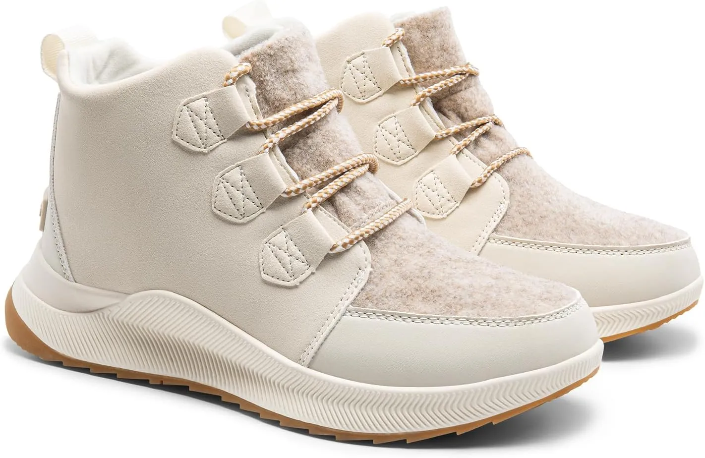 DREAM PAIRS Ankle Winter Boots for Women Waterproof Lace Up Anti-Slip Warm Snow Booties Fashion Sneaker Boots